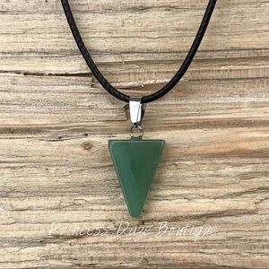 Natural Stone‎ Arrow Necklace